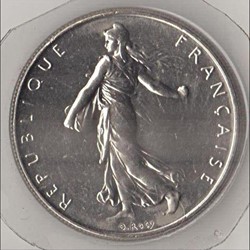 1 FRANC SEMEUSE 1997 Série BU