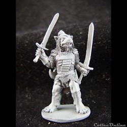Gnoll champion de J. Guthrie par Ral partha (1986)