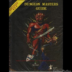 Dungeon master guide par Gary Gygax  édition 1979