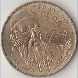 10 FRANCS F. RUDE 1984