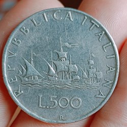 500 lire 3 caravelle