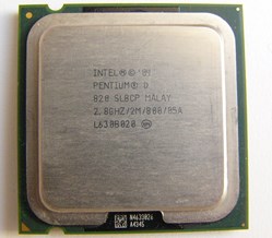 Intel Pentium D 820