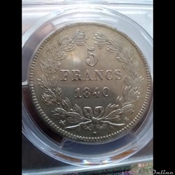 5 francs 1840 b