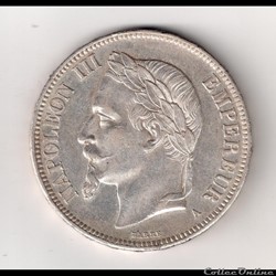 5 francs 1870 A