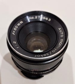 MAMIYA / SEKOR Auto (f2 - 50mm)