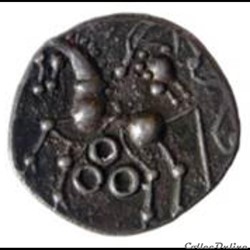 Série 1079 DT 3418 Drachme  à la tête coupée / 3 annelets