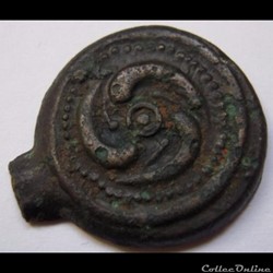 LT 8329 bronze aux trois poissons DT manque