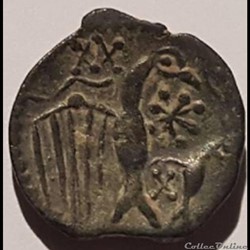 DT S 2578 A  Bronze à  l aigle et aiglon et aux deux croisettes