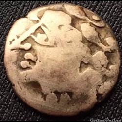 Série 1106 DT 3478 A quart de statère à la lyre et au triskèle
