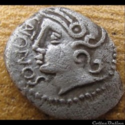Série 971 DT 3266 Quinaire SANTONOS au droit ( incertaine Santons )