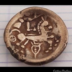 DT 3082 quart de statère à la lyre