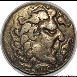 Série 875 DT 3177 1/4 de statère type de Chenoves à la lyres