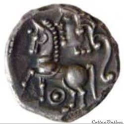 Série 1079 DT 3416 Drachme à la tête coupée sur le cheval