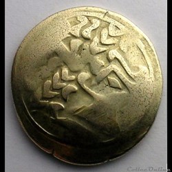 Série 21 DT 140 statère d’or au cheval retourné, à la lyre