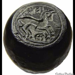 coin monétaire d'une  Drachme IAZVS , Allobroge