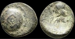 Pamphylia, Aspendos or Pisidia Selge Ae (2nd-1st century BC).