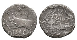 Scarpus Denarius Contemporary Copy - 27 BC