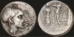 Cn. Blasio Cn.f.. Denarius,