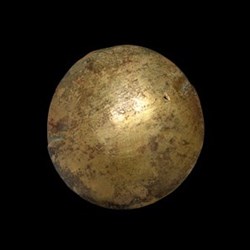 Bronze Age Gold domed boss mount.