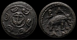 Antiochos I Soter 281-261 BC.