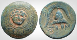 Philip III Arrhidaios ( Circa 323-317 BC). AE Bronz (16.9 mm 3.7 g ). Salamis.