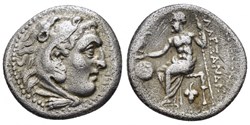 Alexander III (336-323 BC).Uncertain in western Asia Minor.Drachm.