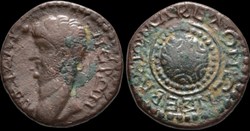 Nero Bronze. AD 54-68.