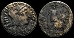 L. Aemilius Lepidus Paullus. 62 B.C. AR Fouree denarius (18 mm, 2.98 g, 5 h). Rome.