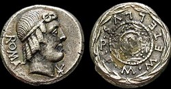 M. Caecilius Metellus, 82-80 BC, Denarius 82-80 BC, Rome.