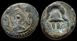 Alexander III 'the Great' (336-323 BC). Ae Half Unit. Uncertain mint in Asia.
