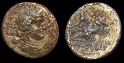 L. Farsuleius Mensor, Denarius, Rome, 75 BC, AR (g 3,2 mm 19 h 7),