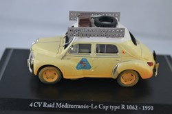 Renault 4CV Raid Méditerranée-Le Cap type R1062 1950