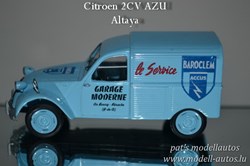 2CV AZU Garage Moderne