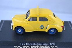 Renault 4CV Touring Secours Belge 1958