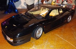 1986 Testarossa noire KK Scale