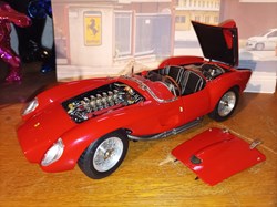 1958 250 Testarossa poonton fender rouge CMC