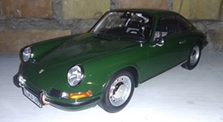 Porsche 911 T 1968 verte Norev 86/500
