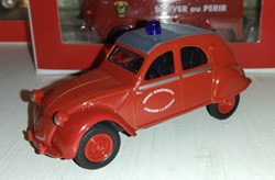 Norev Citroen 2 cv pompiers