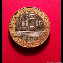10 Francs - 1989