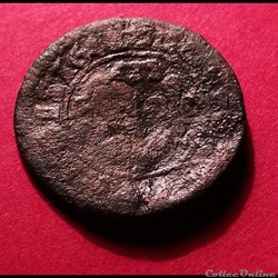 Double denier Tournoi - Dombes Gaston d'Orléans 1627 1650