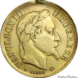 10 francs 1862 A