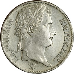 5 francs Napoléon 1er, 1813 D Empire français