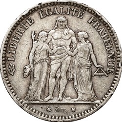 5 FRANCS Camélia 1871 A _ AR5F-0015/B