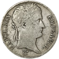 5 francs Napoléon 1er, 1813 U Empire français