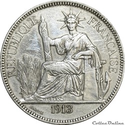 PIASTRE 1913- AR5F-0034