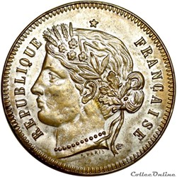 5 Francs Ceres 1892