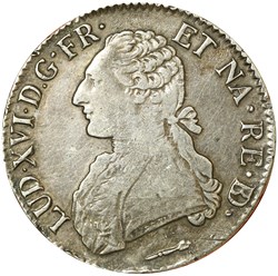 Ecu Bearn 1785 Pau - Louis XVI