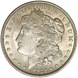 Morgan dollar 1921