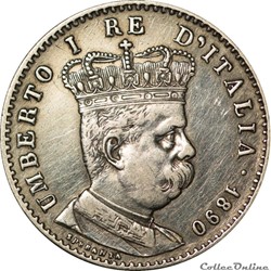 Erythrée - 1 Lire 1890