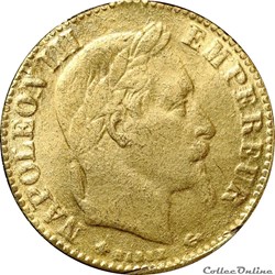 10 Francs Or 1862 A (OR10F-019)